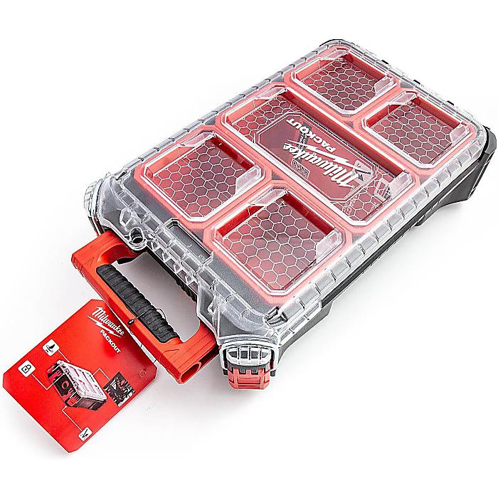 Milwaukee(ミルウォーキー) / PACKOUT Compact Organiser (パックアウト コンパクト オルガナイザー) / 収納ケース UK(イギリス)限定カラー 5個ポケット