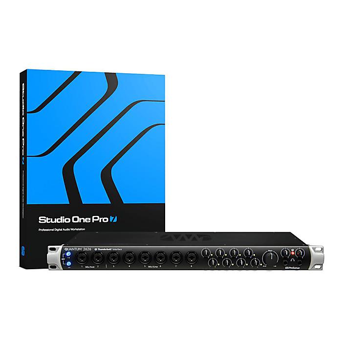 【限定価格】【Studio One Pro v7付属(12/31まで!)】 PreSonus(プレソナス) / QUANTUM 2626 / オーディオインターフェイス
