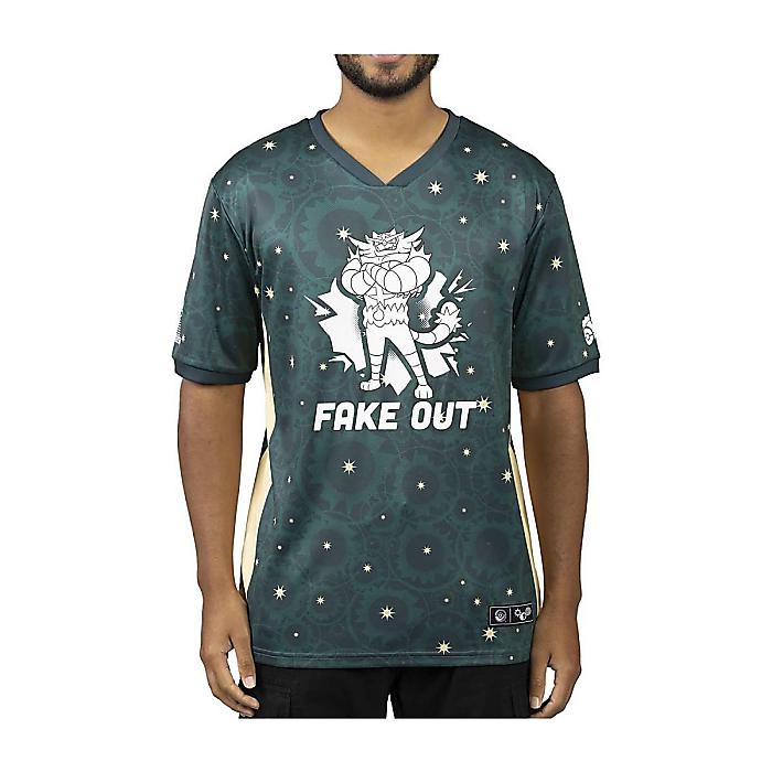 Pokemon Center(ポケモンセンター) / ポケモン バトルレディ ジャージ Tシャツ ねこだまし(ガオガエン/ゴリランダー/カポエラー) (大人用/3XLサイズ)