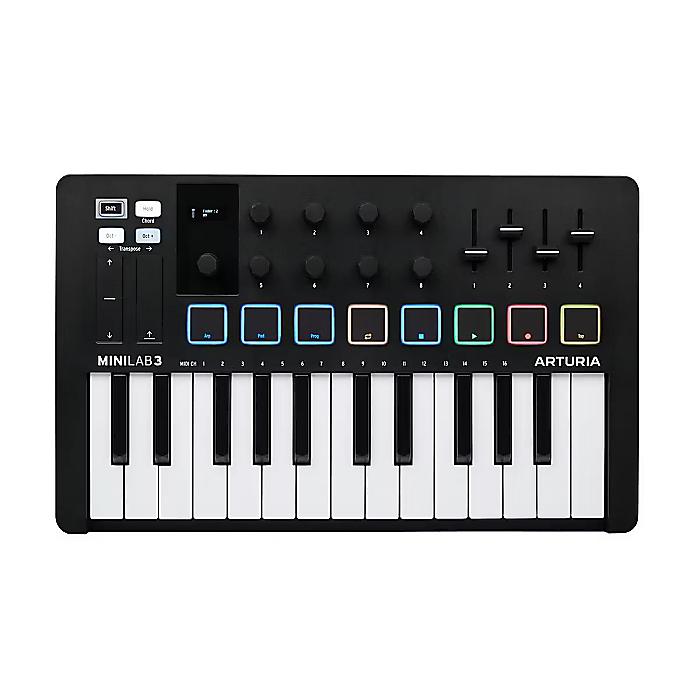 Arturia(アートリア) / MiniLab 3 Black / MIDI キーボード・コントローラー