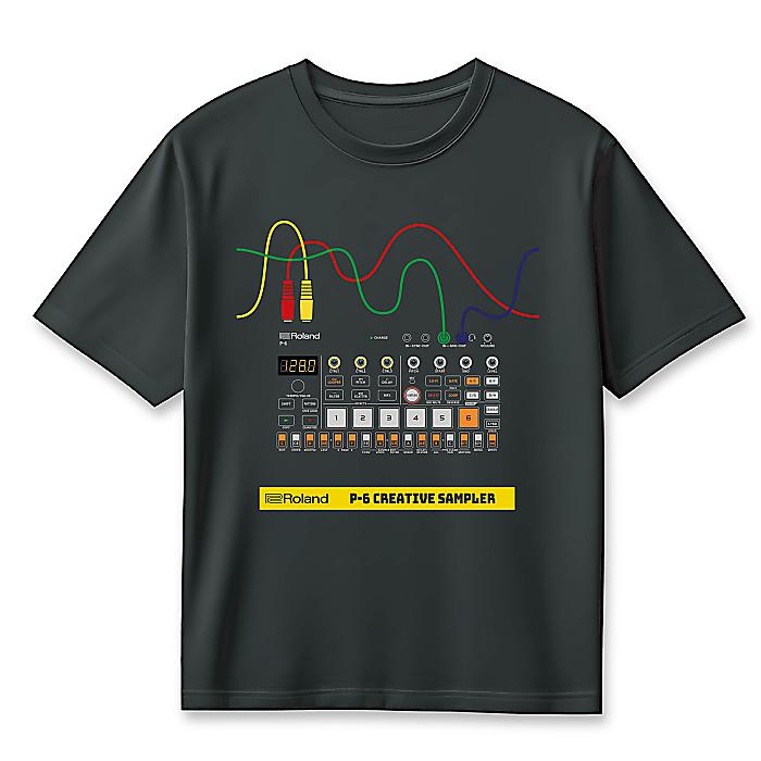 ■ご予約受付■ Roland(ローランド) / AIRA Compact P-6 T-Shirts (DesignA/Mサイズ) Tシャツ 【2026年3月7日発売】
