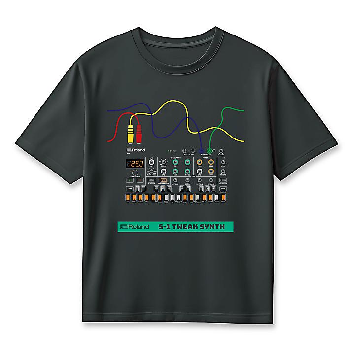 ■ご予約受付■ Roland(ローランド) / AIRA Compact S-1 T-Shirts (DesignA/Mサイズ) Tシャツ 【2026年3月7日発売】