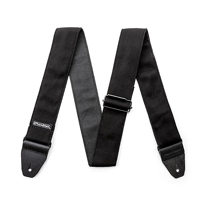 Jim Dunlop(ジム・ダンロップ) / D67-33 JACQUARD BLACK STRAP - ギターストラップ -
