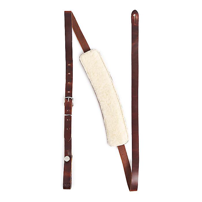 Martin(マーティン) / 18A0174 VINTAGE LEATHER STRAP With Padded Slider Brown ギターストラップ ショルダーパッド付