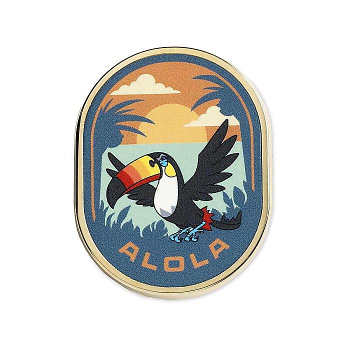 Pokemon Center(ポケモンセンター) / アローラ地方 ピンバッジ ドデカバシ エグゼキューター島 Explore Pokemon ピン アクセサリー
