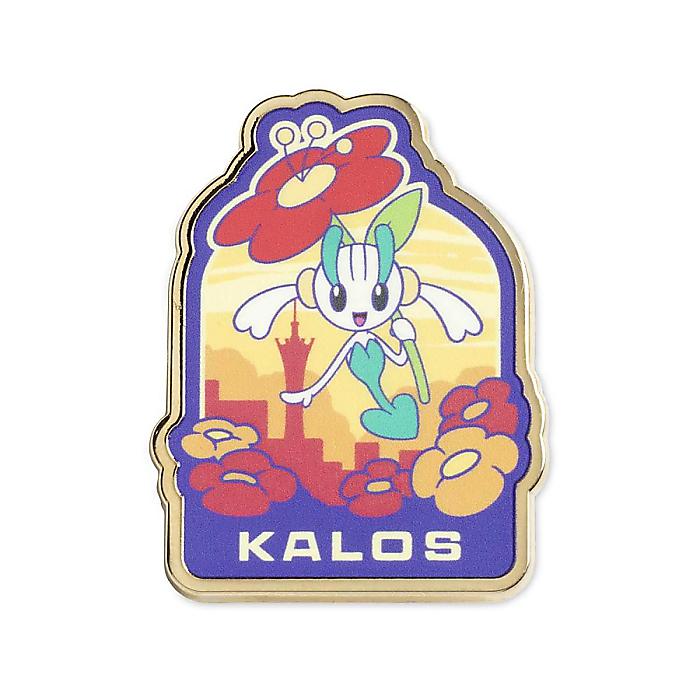 Pokemon Center(ポケモンセンター) / カロス地方 ピンバッジ フラエッテ デデンネ ビビヨン フレアシティ ミアレシティ Explore Pokemon ピン アクセサリー