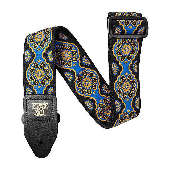 Ernie Ball(アーニーボール) / P05634 (Blue Kaleidoscope) Classic Jacquard Guitar Strap / Bass Strap ギターストラップ