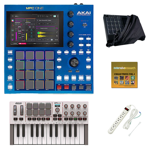 【MPK mini IV(グレー)セット】AKAI(アカイ) / MPC One G2_MPK Mini IV Grey_ES-D01-MPCliveOp5_set 4大特典セット