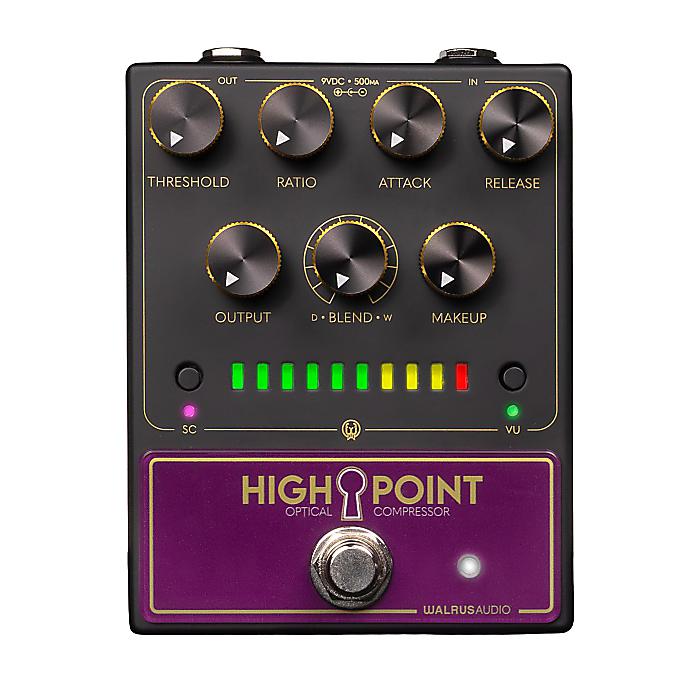 ■ご予約受付■ 【初回分完売/次回7-8月末頃入荷予定】Walrus Audio(ウォルラスオーディオ) / Highpoint Analog Optical Compressor アナログ・オプティカル・コンプレッサー 【6月21日発売】