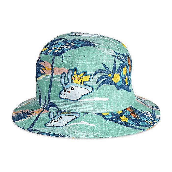 Pokemon Center(ポケモンセンター) / Reyn Spooner(レインスプーナー) Explore Pokemon バケットハット S/Mサイズ 帽子 海外限定