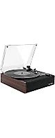 Victrola Eastwood II �쥳���ɥץ졼�䡼 ���ԡ�������¢ - Bluetooth 5.1 �� Vinyl Stream Technology���, ������ơ����������� 3���ԡ��� ������ơ��֥�, Audio Technica AT-3600LA�����ȥ�å���° (�����ץ�å�)