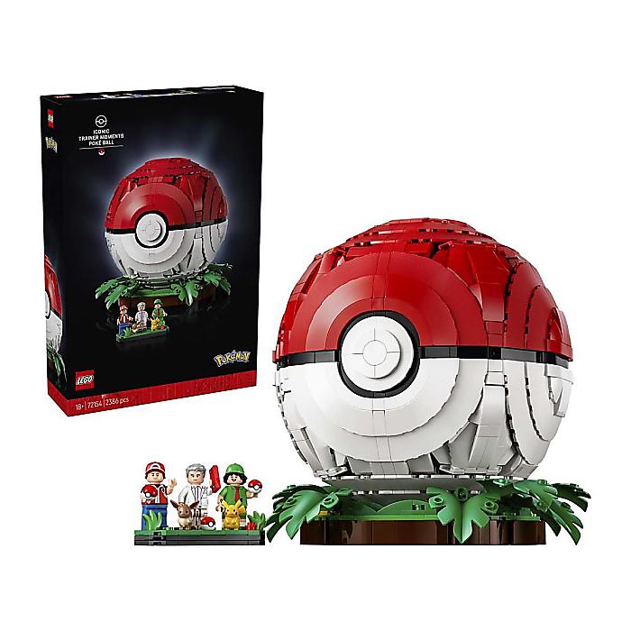 Pokemon Center(ポケモンセンター) / LEGO Pokemon モンスターボール ディスプレイモデル 2386ピース レゴ ポケモン 海外限定 【2026年10月1日出荷予定】