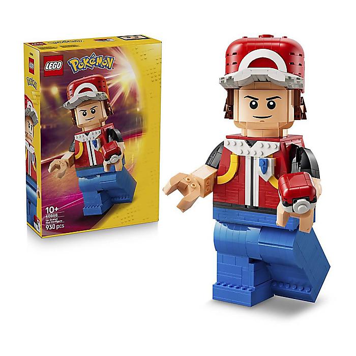 Pokemon Center(ポケモンセンター) / LEGO Pokemon アップスケール レッド ミニフィギュア 930ピース ポケモントレーナー レゴ 海外限定 【2026年10月1日出荷予定】