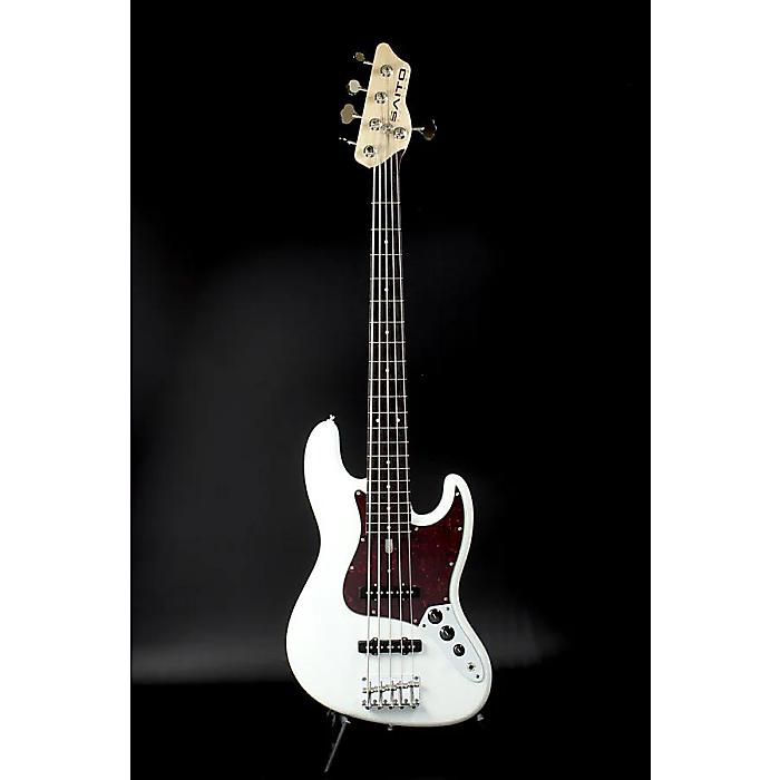 SAITO GUITARS / S-521bCSJ Heritage OWH(Olympic White) エレキベース 5弦 【2026年7月19日発売】