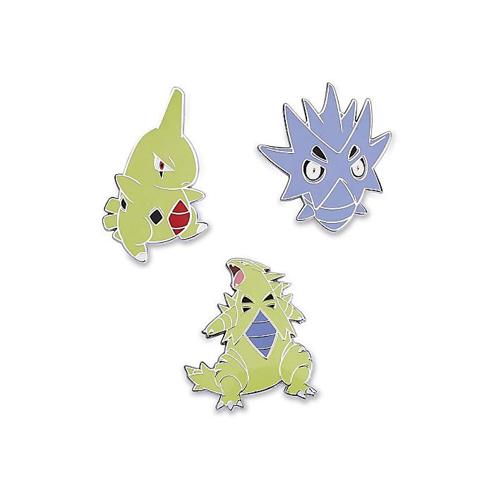 Pokemon Center(ポケモンセンター) / ヨーギラス サナギラス バンギラス ピン 3個セット
