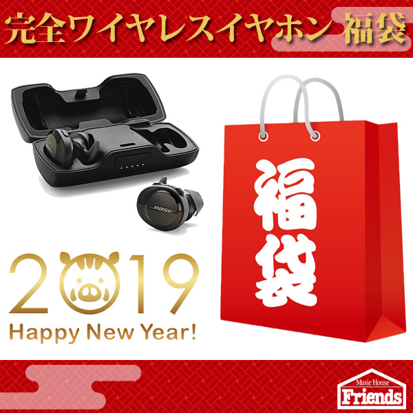 【限定5セット】完全ワイヤレスイヤホン福袋 【およそ25,000円相当イヤホン入り 　おまけもあるよ！】