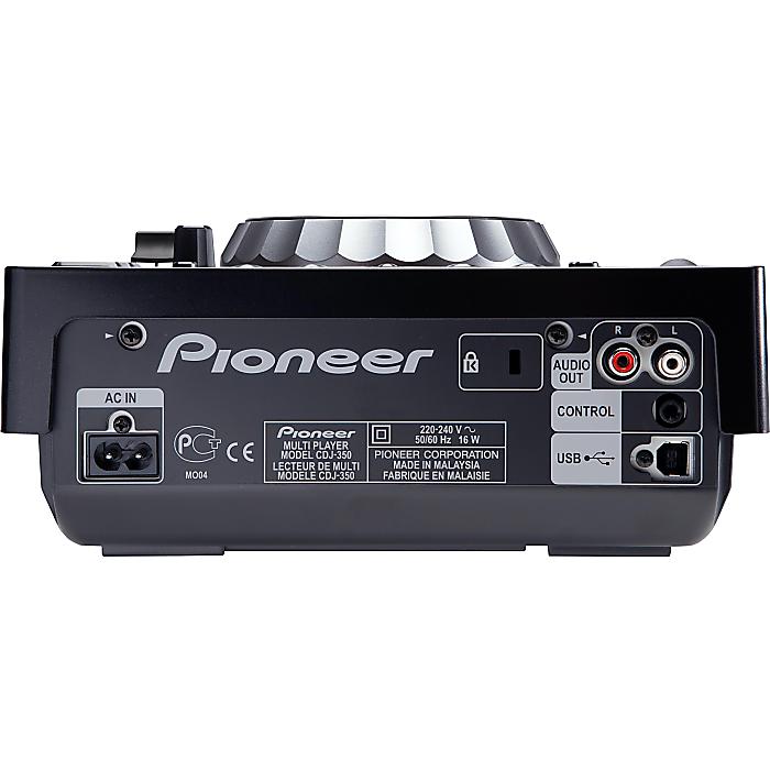 】Pioneer DJ(パイオニア) / CDJ-350 / USB搭載・スクラッチ・USB・rekordbox対応 CDJプレーヤー【次回納期未定】