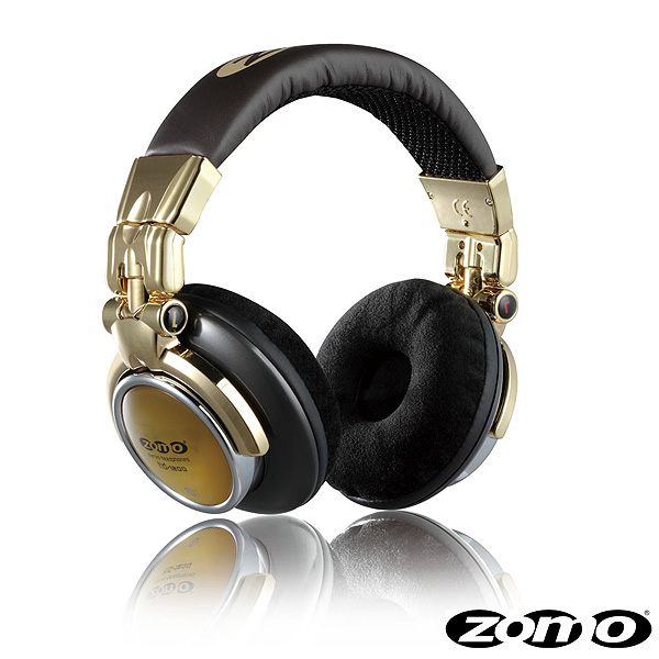 Zomo(ゾモ) / HD-1200 (Gold) - 密閉型 DJヘッドホン -