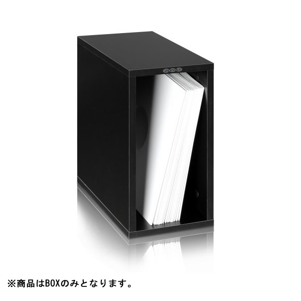 【ポイント１０倍】Zomo(ゾモ) / VS-Box 50 Black (組立式) - 12インチレコード収納BOX - 【約50枚収納可能】