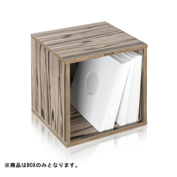 【ポイント１０倍】Zomo(ゾモ) / VS-Box 100 Zebrano (組立式) - 12インチレコード収納BOX - 【約100枚収納可能】