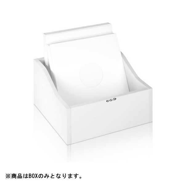 【ポイント１０倍】Zomo(ゾモ) / VS-Box 100/1 White (組立式) - 12インチレコード収納BOX - 【約100枚収納可能】