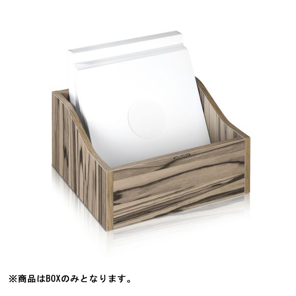 【ポイント１０倍】Zomo(ゾモ) / VS-Box 100/1 Zebrano (組立式) - 12インチレコード収納BOX - 【約100枚収納可能】