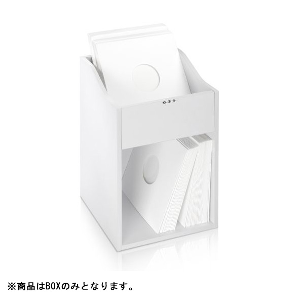 【ポイント１０倍】Zomo(ゾモ) / VS-Box 100/2 White (組立式) - 12インチレコード収納BOX - 【約200枚収納可能】