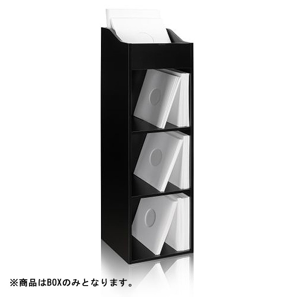 【ポイント１０倍】Zomo(ゾモ) / VS-Box 100/4 Black (組立式) - 12インチレコード収納BOX - 【約400枚収納可能】