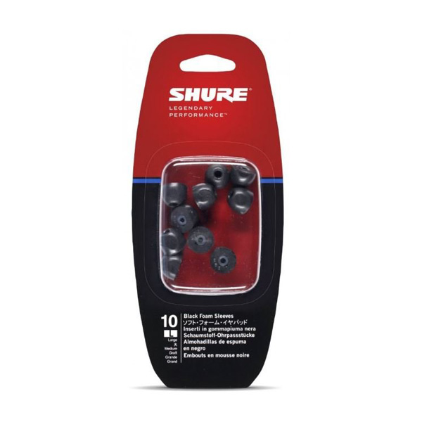 Shure(シュアー) / EABKF1-10L (Lサイズ 5組入) ソフトフォームイヤパッド