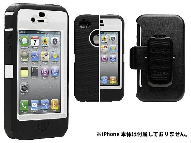 OtterBox(オッターボックス) / OtterBox Defender Case for iPhone 4 (Black & White)