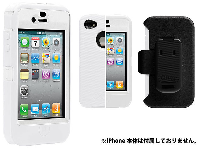 OtterBox(オッターボックス) / OtterBox Defender Case for iPhone 4 (White Silicone & White Plastic)