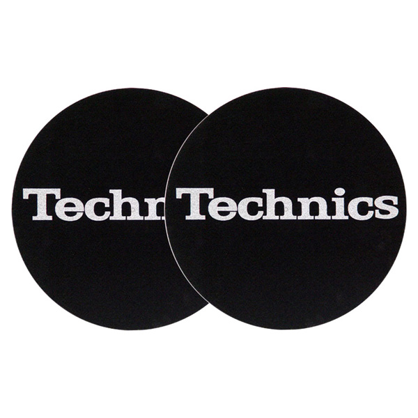 Technics(テクニクス) / Slipmats (Logo Silver) - スリップマット (2枚/1ペア) -【次回納期未定】
