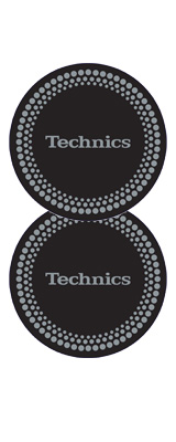 Technics(テクニクス) / Silver Dots Slipmat スリップマット (2枚/1ペア)
