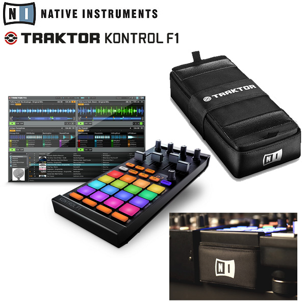 Native Instruments(ネイティブインストゥルメンツ) / TRAKTOR KONTROL F1 専用ケースセット!!