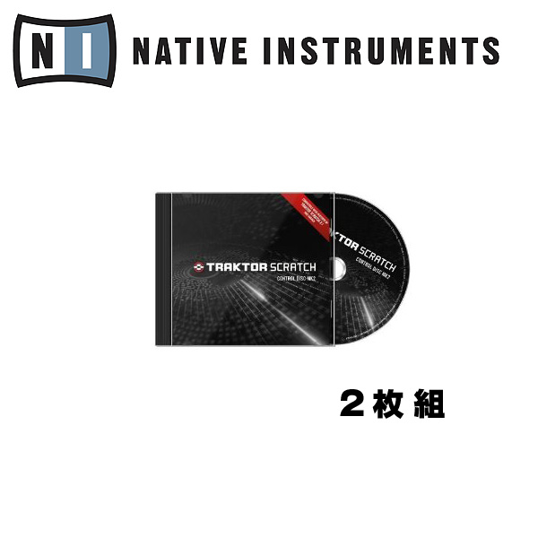 Native Instruments(ネイティブインストゥルメンツ) / TIMECODE CD MKII (2枚) TRAKTOR (トラクター) SCRATCH Control CD MK2 2枚組み