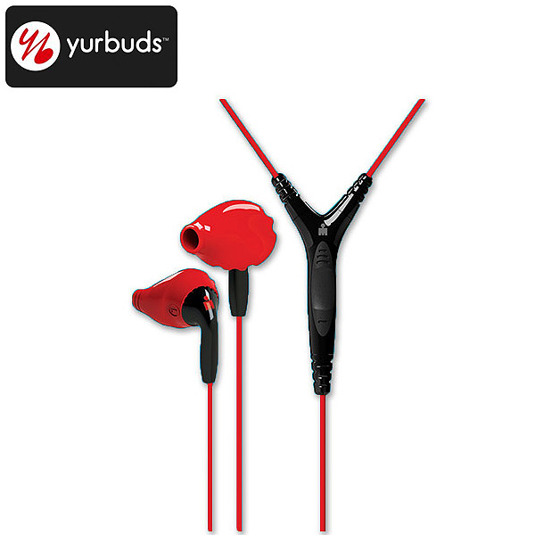 yurbuds(ヤーバッズ) / Ironman Inspire PRO (Red/Black) (3-Button Control and Mic) - スポーツタイプイヤホン -