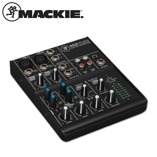 Mackie(マッキー) / 402-VLZ4 - 4チャンネル 超コンパクト ミキサー -