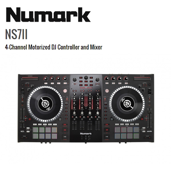 Numark(ヌマーク) / NS7II 【Serato DJ無償】 -　4チャンネルPCDJコントローラー -