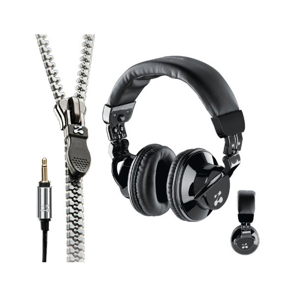 Zipbuds(ジップバズ) / SELECT (Black) - コードがZipperになったヘッドホン - ■限定セット内容■→ 【・最上級エージング・ツール 】