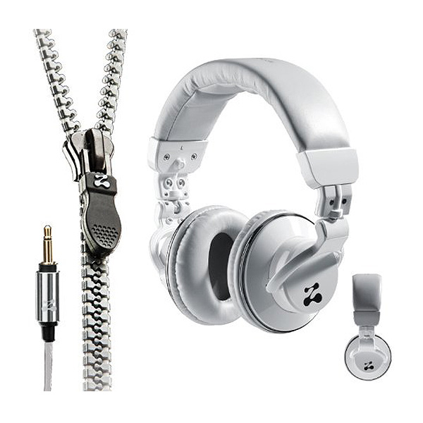 Zipbuds(ジップバズ) / SELECT (White) - コードがZipperになったヘッドホン - ■限定セット内容■→ 【・最上級エージング・ツール 】