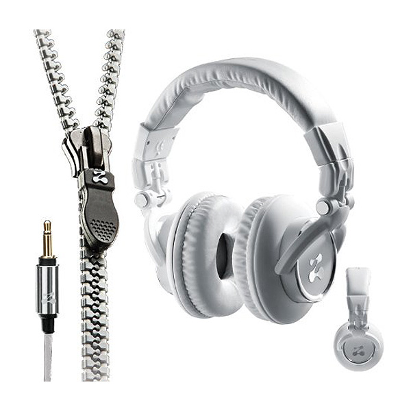Zipbuds(ジップバズ) / CHOICE (White) - コードがZipperになったヘッドホン - ■限定セット内容■→ 【・最上級エージング・ツール 】