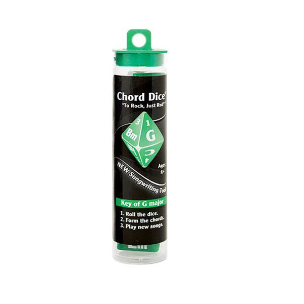【１０倍ポイント】CHORD DICE(コードダイス) / Chord Dice Key Of G (Green)