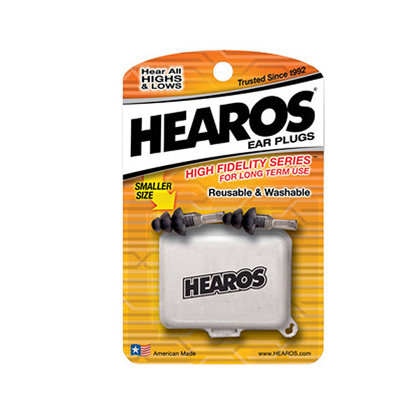 HEAROS(ヒーローズ) / High Fidelity HEAROS For Small Ear Canals (スモールサイズ) - イヤープラグ/ノイズ減少率:12dbs -