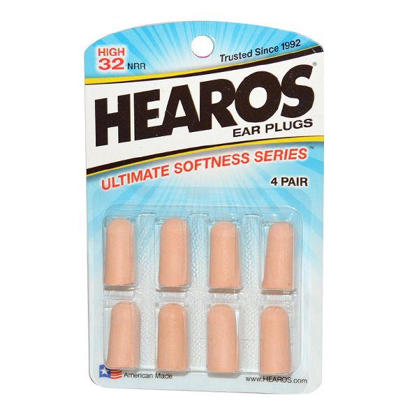 HEAROS(ヒーローズ) / Ultimate Soft HEAROS (4ペア入り) - イヤープラグ/ノイズ減少率:32dbs -
