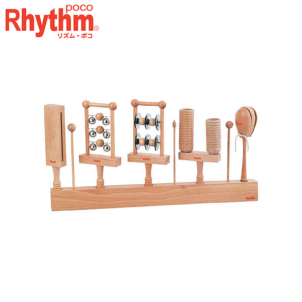 Rhythm Poco(リズムポコ) / パーカッションスタンドセット (RP-950/PS) - 幼児楽器 -
