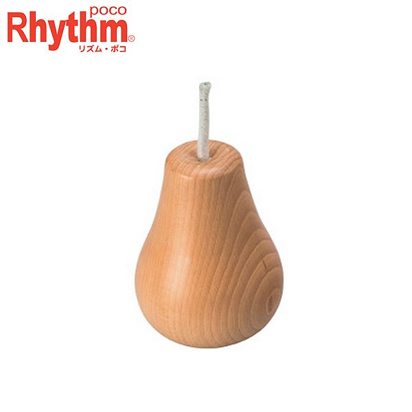 Rhythm Poco(リズムポコ) / クラフトシェーカー ペアー(梨/1個) (RP-180/PE) - 幼児楽器 -