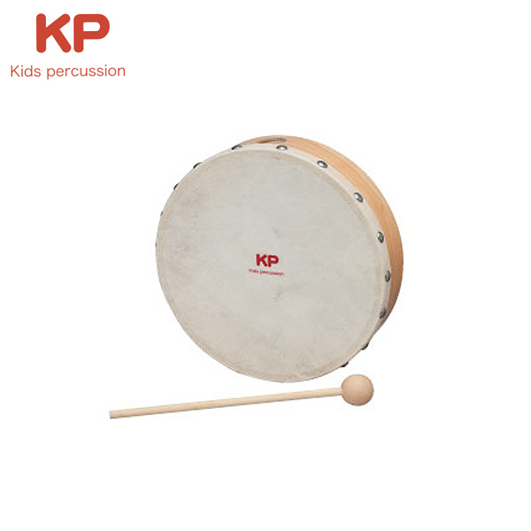 Kids Percussion(キッズパーカッション) / キッズフレームドラム ナチュラル (KP-390/FD/N) - 幼児楽器 -