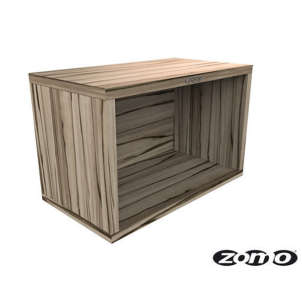 Zomo(ゾモ) / VS-Box 7/100 Zebrano (組立式) - 7インチレコード収納BOX - 【約100枚収納可能】 【レ】