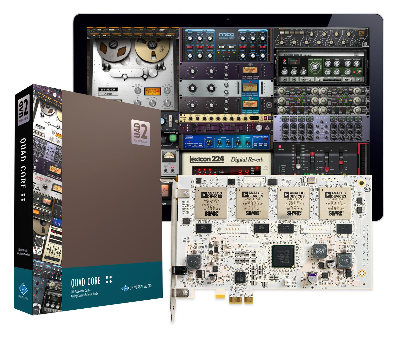 UAD-2 QUAD CORE ／ Universal Audio(ユニバーサルオーディオ) - PCIe