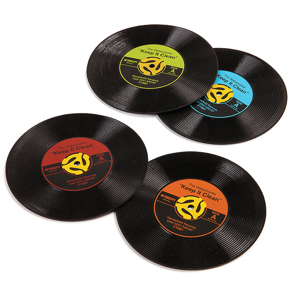 Gama-Go(ガマゴ) / Record Coasters (4枚セット) - コースター -